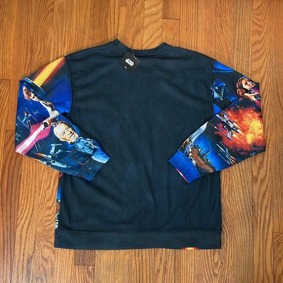 Disney Star Wars Long Sleeve Shirt Episode IV A New Hope Unisex Medium NWT - Picture 2 of 6